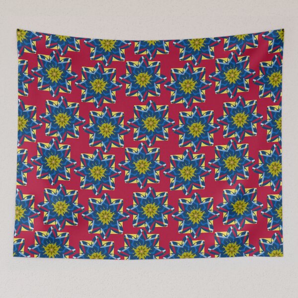 Item preview, geometric abstraction flowers doodles designed and sold by vladislava antsiferova.