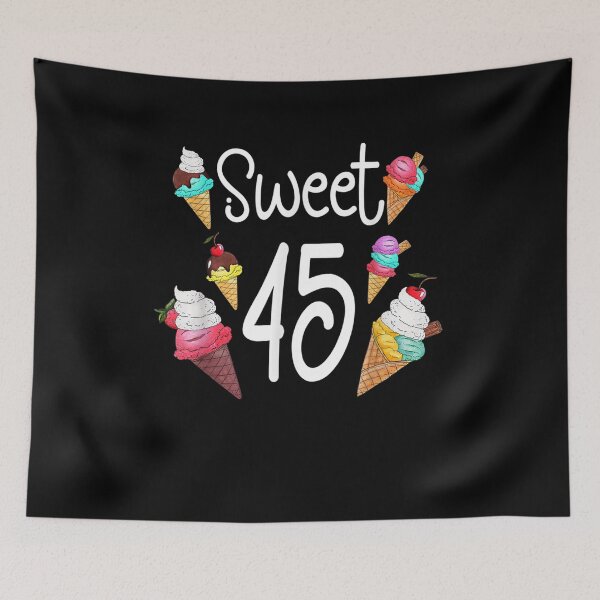 Item preview, Funny Ice Cream Sweet 45th Birthday 45 Year Old Gifts  designed and sold by maizreo.