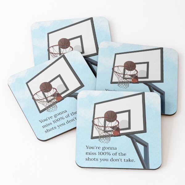 Item preview, Basketball Hoop Throw Hit Sport Motivation Quote  designed and sold by CreatDifference.