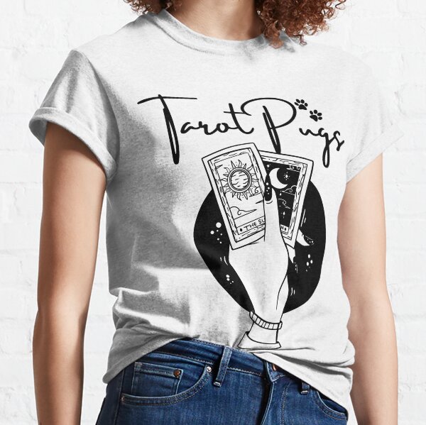 TarotPugs Tarot Cards in Hand Classic T-Shirt