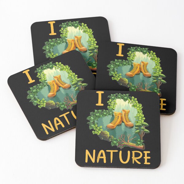 Item preview, Funny Hiking Mountains Nature Outdoor I Love Nature  designed and sold by anniet33.