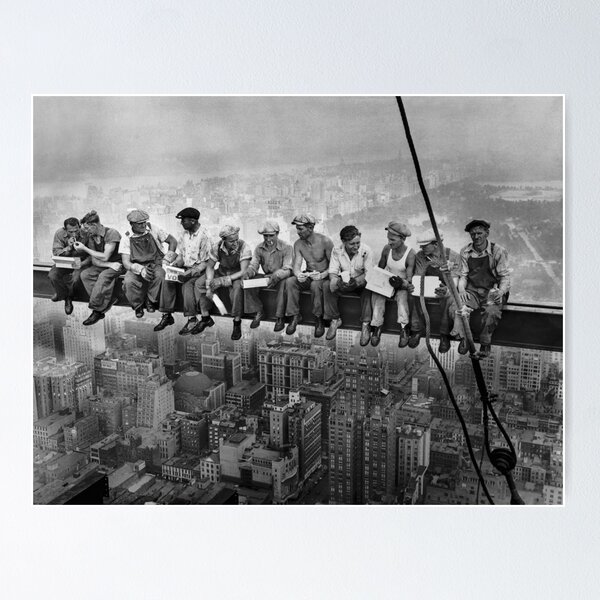 Item preview, Lunch atop a Skyscraper designed and sold by TonyAra.