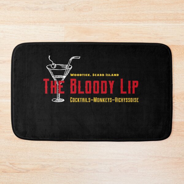Item preview, Monkey Island's The Bloody Lip  designed and sold by BeardedTree.