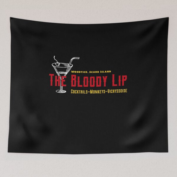 Item preview, Monkey Island's The Bloody Lip  designed and sold by BeardedTree.