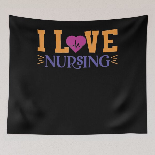 Item preview, Funny Nurse Quote I Love Nursing  designed and sold by anniet33.