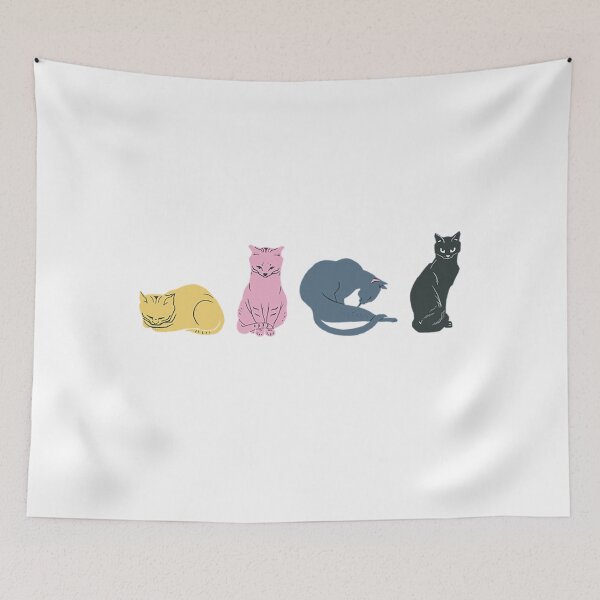 Item preview, Un Deux Trois Cat T-ShirtUn Deux Trois Cat designed and sold by Christopher145.
