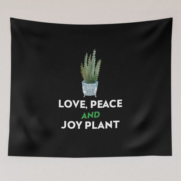 Item preview, Love Peace & Joy Plant designed and sold by SportingSpoil.
