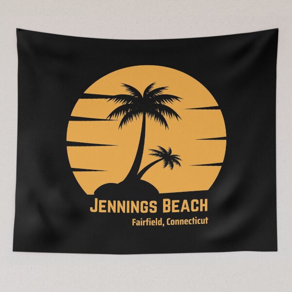 Item preview, Jennings Beach, Fairfield, Connecticut designed and sold by MktngMultiverse.