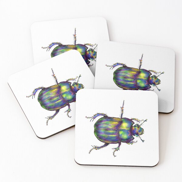 Item preview, Colourfull dung beetle  designed and sold by Pauletart.