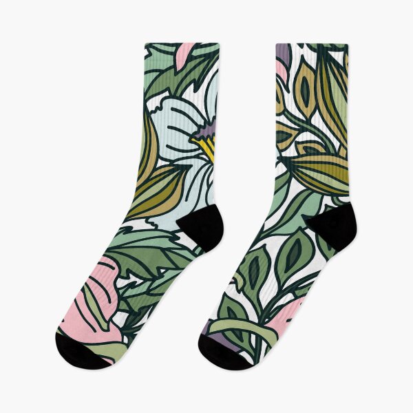 Item preview, Flowy Floral Pattern designed and sold by Pro-castinator.