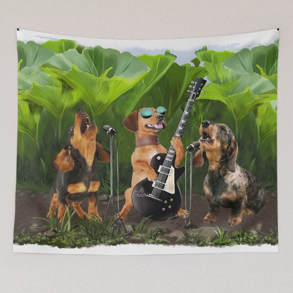 Item preview, Dachshunds Music Band designed and sold by Clitus.