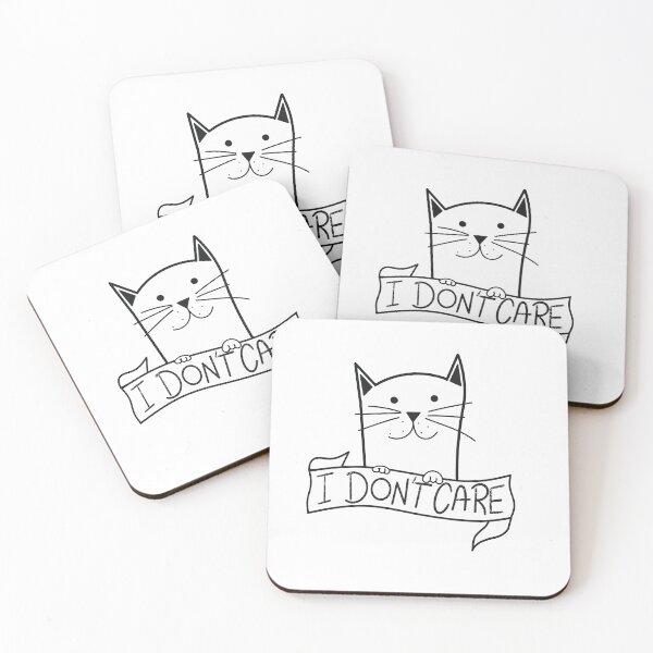 Item preview, Cat don't care designed and sold by crudeart.