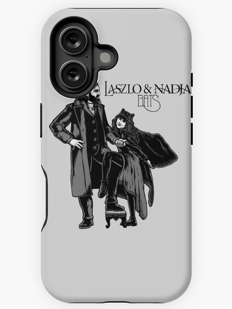 Aperçu 1 sur 4. Coque iPhone avec l'œuvre couverture de l'album Laszlo & Nadja créée et vendue par harebrained.