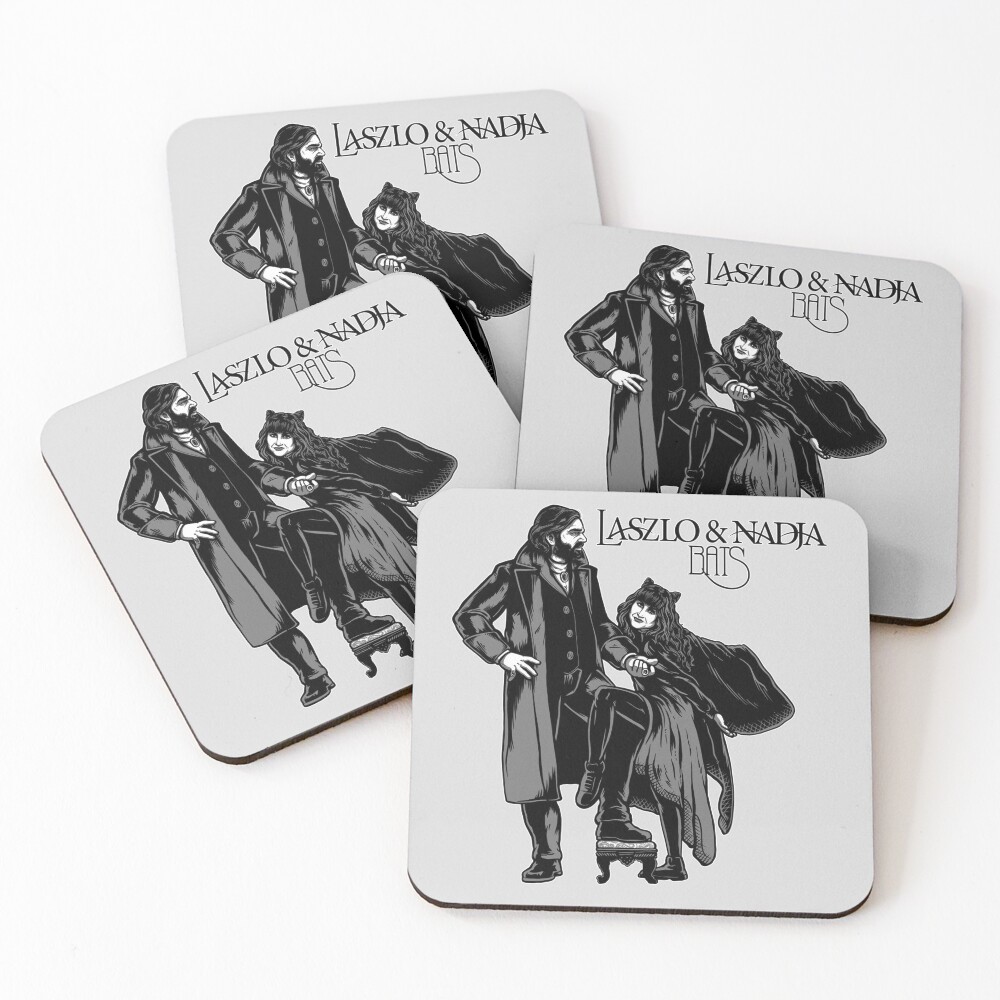 Laszlo & Nadja album cover Coasters (Set of 4)