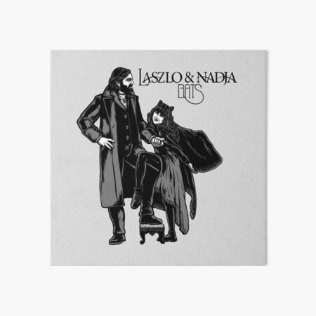Laszlo & Nadja Albumcover Galeriedruck