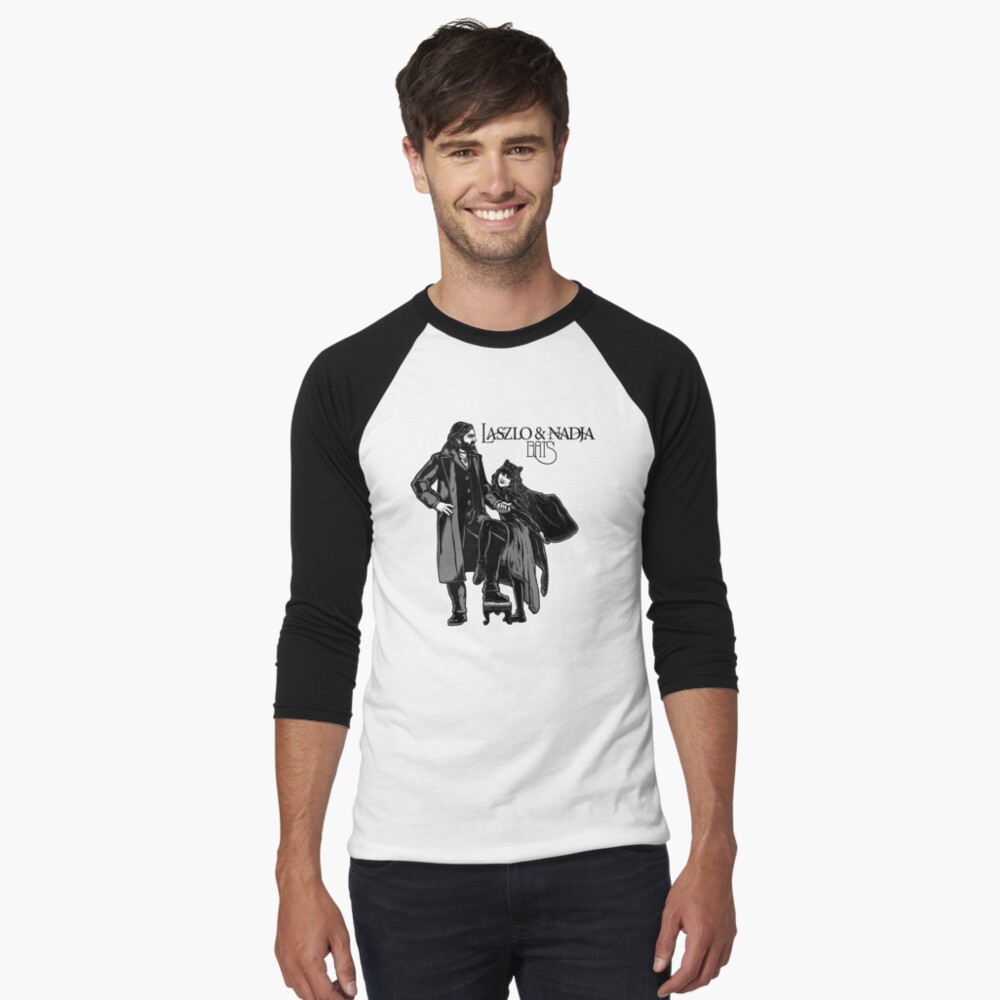 Aperçu de l'œuvre T-shirt baseball manches ¾ créée et vendue par harebrained.