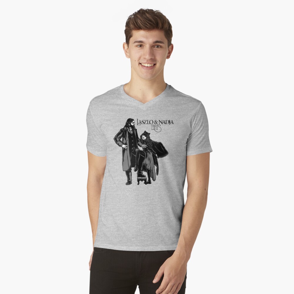 Aperçu de l'œuvre T-shirt col V créée et vendue par harebrained.