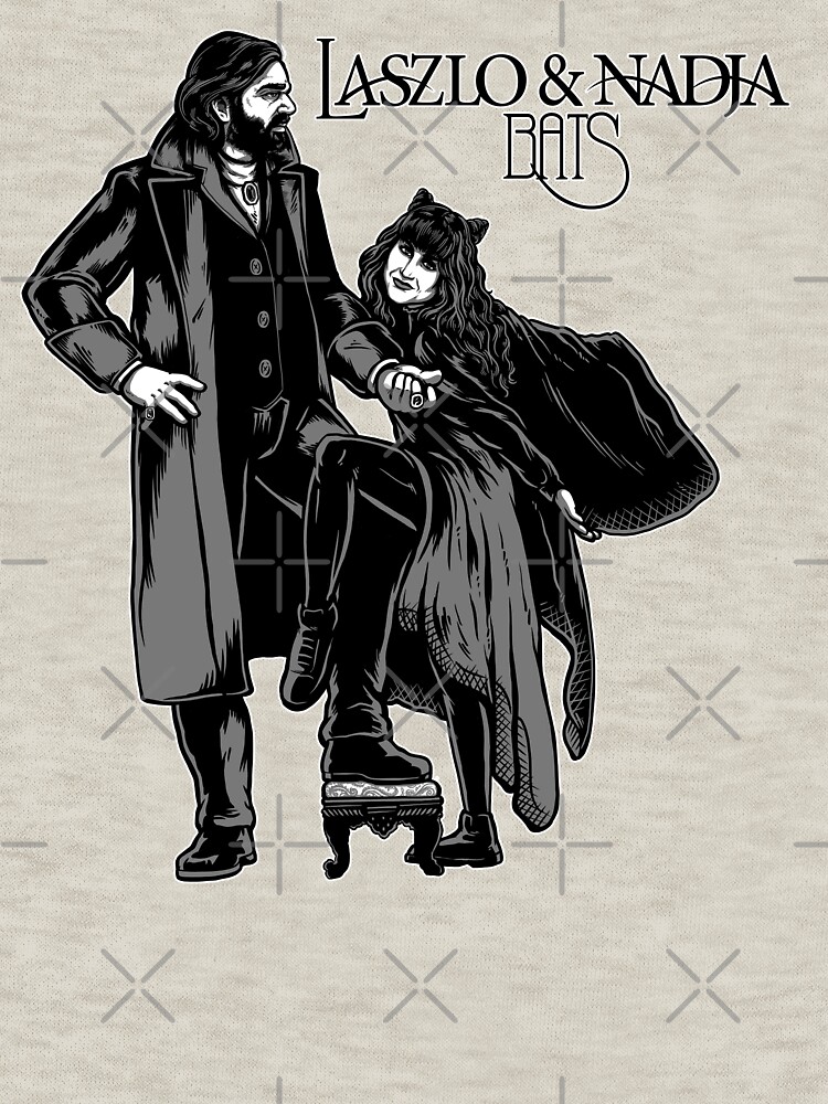 Aperçu 7 sur 7. T-shirt classique avec l'œuvre couverture de l'album Laszlo & Nadja créée et vendue par harebrained.