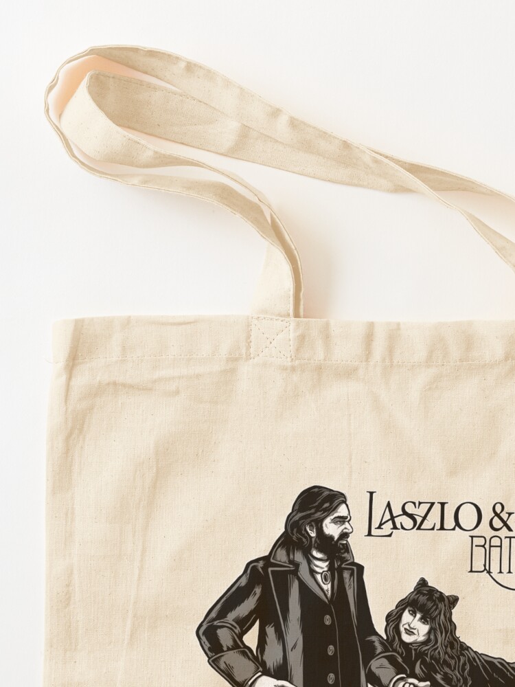 Thumbnail 3 of 5, Tote Bag, Laszlo & Nadja album cover designed and sold by harebrained.