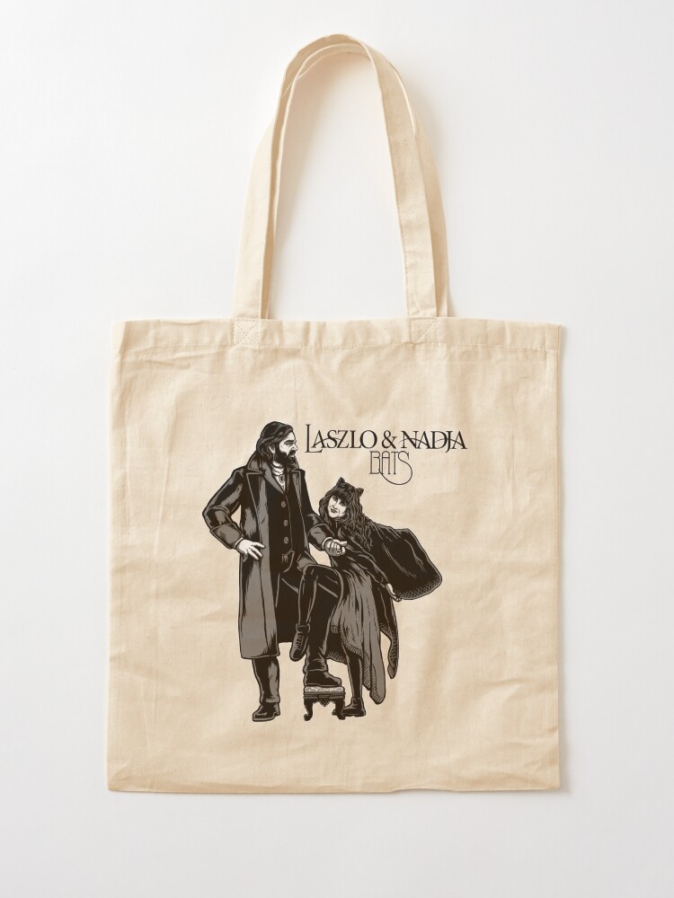 Thumbnail 2 of 5, Tote Bag, Laszlo & Nadja album cover designed and sold by harebrained.