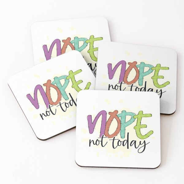 Item preview, Nope not today designed and sold by thepetcellar.