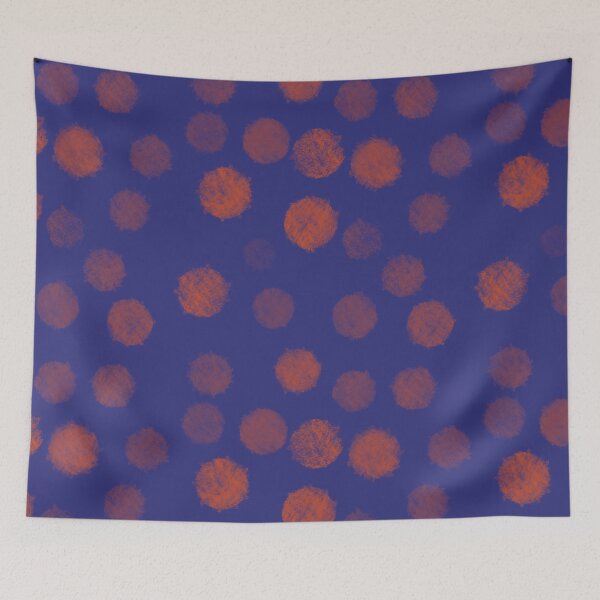 Item preview, orange dots designed and sold by Louisa Powell.