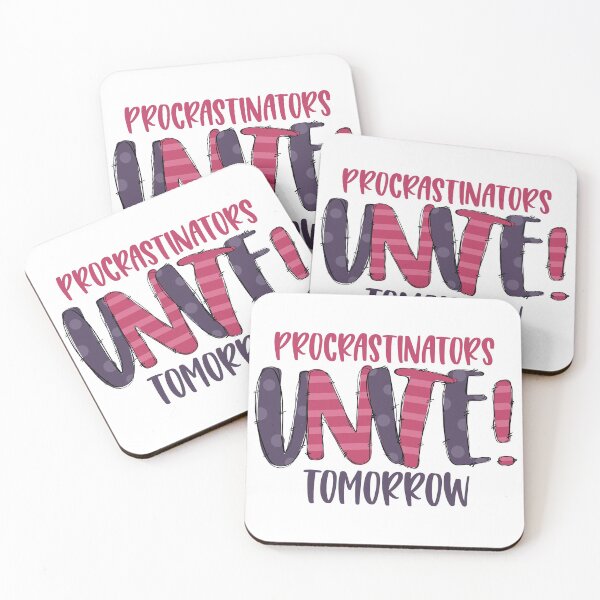 Item preview, Procrastinators unite! tomorrow designed and sold by thepetcellar.