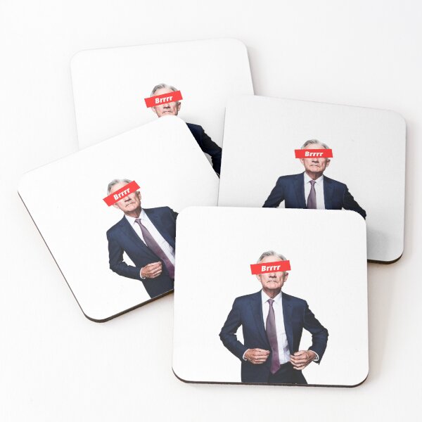 Item preview, Money Printer goes Brrr - Jerome Powell designed and sold by WallStreet Arts.