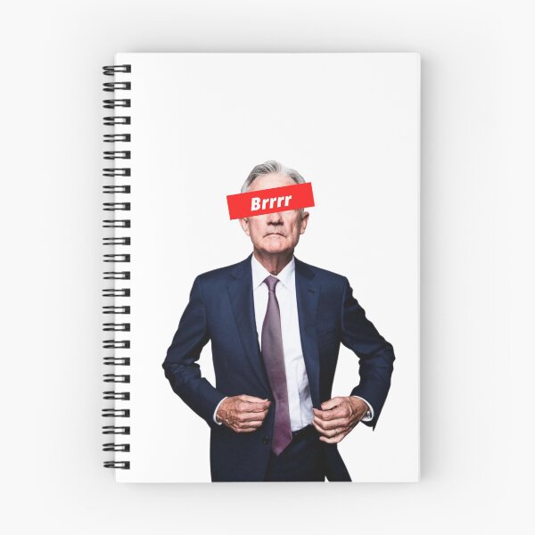 Item preview, Money Printer goes Brrr - Jerome Powell designed and sold by WallStreet Arts.