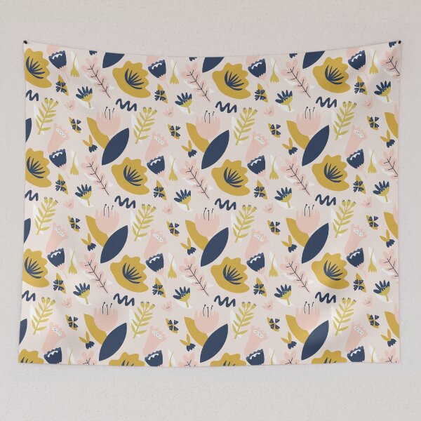 Item preview, Floral abstract pattern designed and sold by TypeOfJoy.