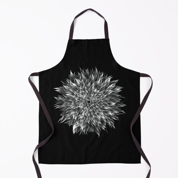 Item preview, Black and White Floral Abstract Art designed and sold by dass-art.