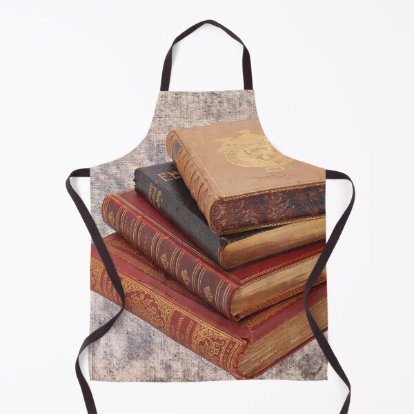 Item preview, Beautiful old antique books on a stack designed and sold by Photopat.