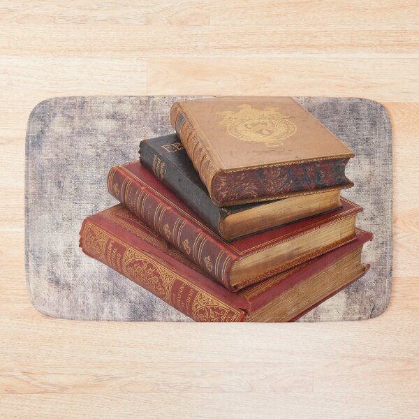 Item preview, Beautiful old antique books on a stack designed and sold by Photopat.
