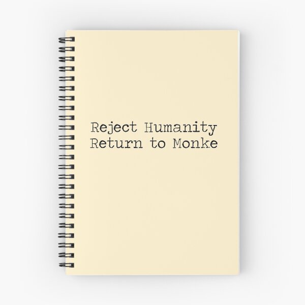 Item preview, reject humanity return to monke designed and sold by LAST WEEK'S STOLEN AESTHETICS.