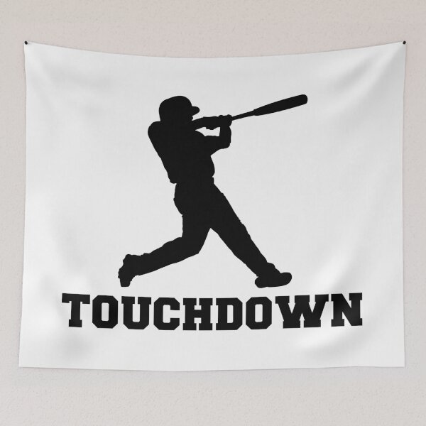 Item preview, Touchdown Baseball designed and sold by Color-Sparkle.