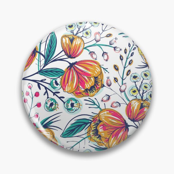 Item preview, Flowy Floral Pattern designed and sold by Pro-castinator.