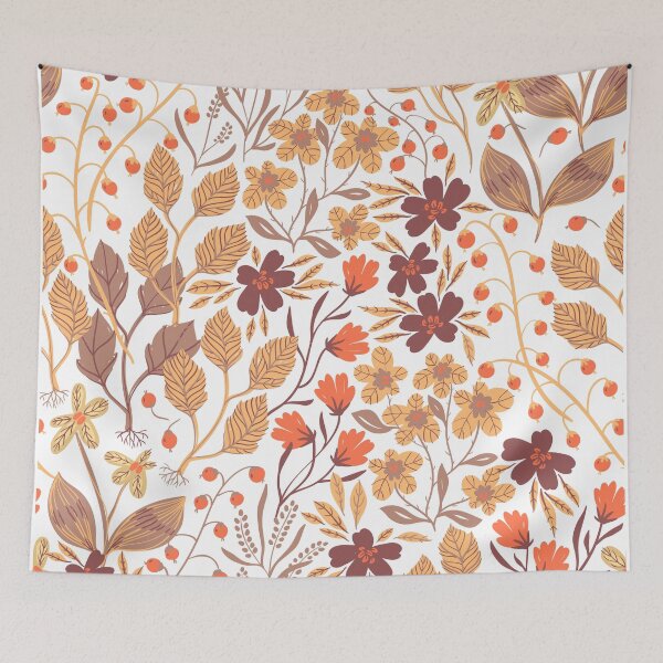 Item preview, Flowy Floral Pattern designed and sold by Pro-castinator.