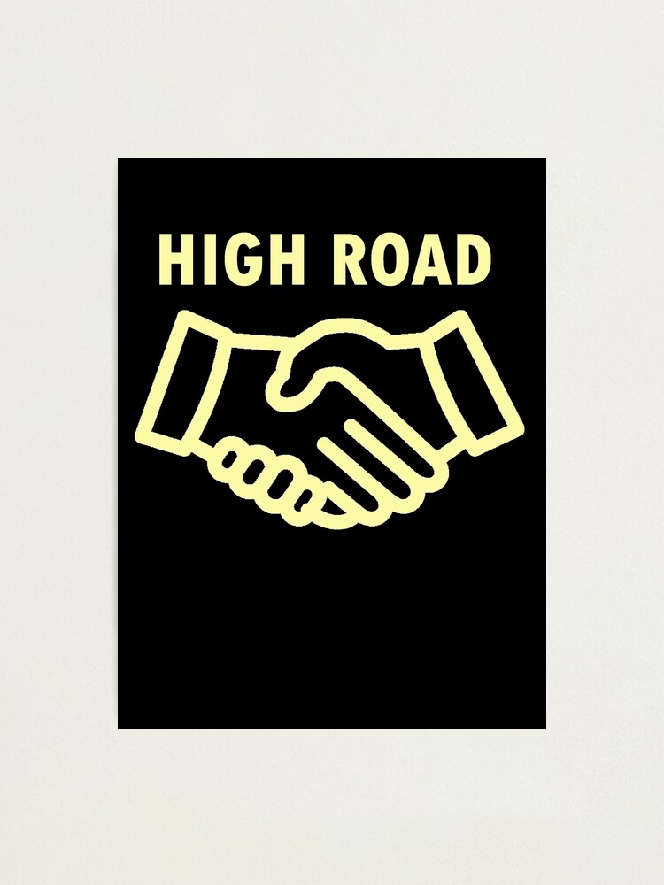 "Victory B Drew Dirksen Merch High Road Logo" Photographic Print By ...