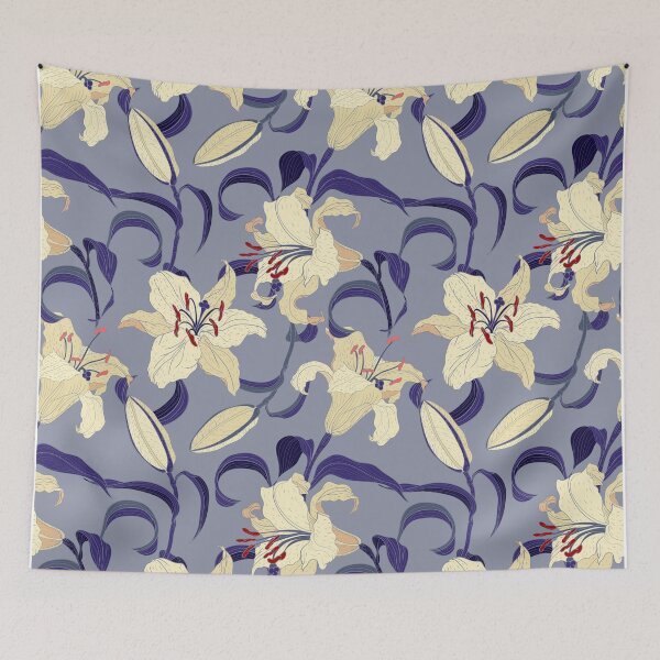 Item preview, Flowy Floral Pattern designed and sold by Pro-castinator.
