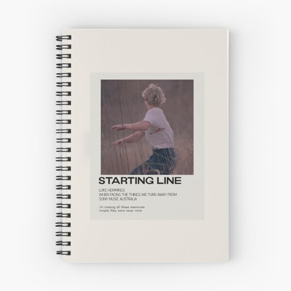 Item preview, starting line luke hemmings poster designed and sold by lainey may.