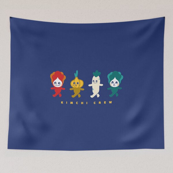 Item preview, Cute Korean Kimchi Crew designed and sold by commondreamer.