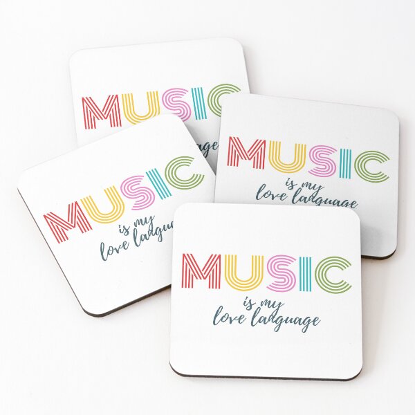 Item preview, Music Is My Love Language designed and sold by WearYourMood.