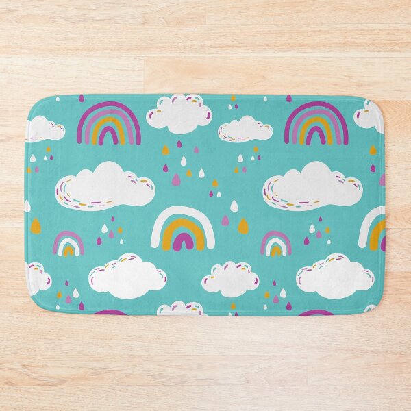 Item preview, Unicorn colour Sky and rainbow designed and sold by Patternsonly.
