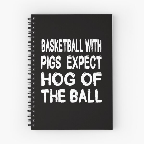 Item preview, Basketball with Pigs expect hog of the ball designed and sold by buhnka.