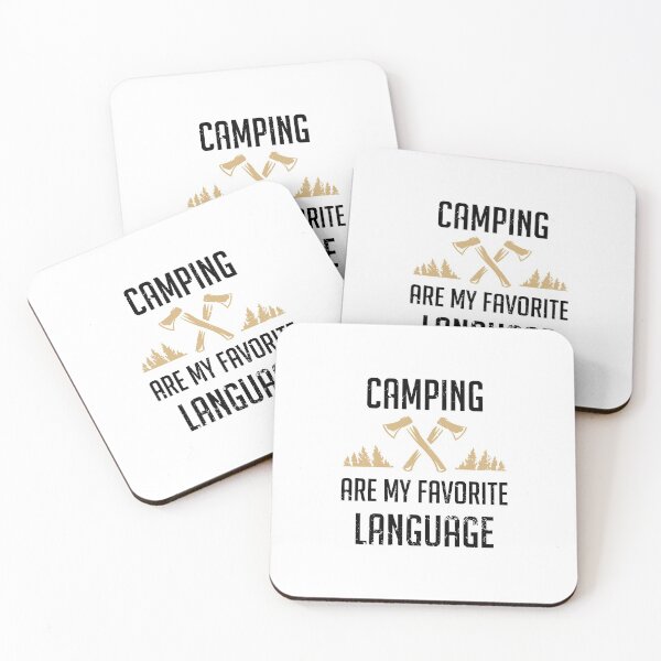 Item preview, camping are my favorite language, camping Lovers, Camping Family, Camping Summer, Mountain Camping designed and sold by Dkh Fashion.