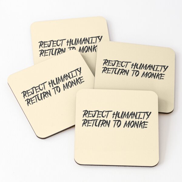 Item preview, reject humanity return to monke designed and sold by LAST WEEK'S STOLEN AESTHETICS.