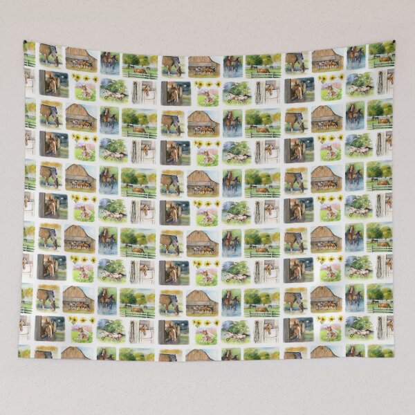 Item preview, Horse - Beyond Sunflower Garden designed and sold by Jackchann.