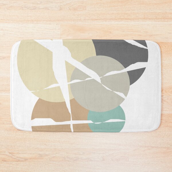 Item preview, Circle geometric art, neutral abstract art, modern art designed and sold by hvasilevshop.