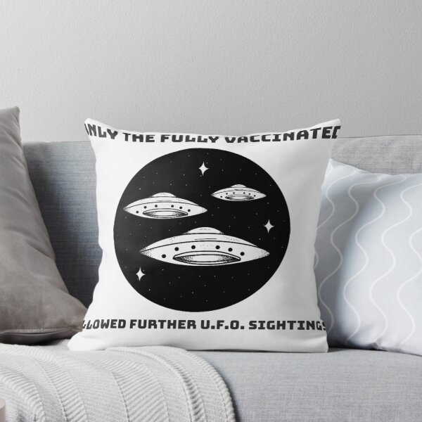 Item preview, Full Vaccination Required For U.F.O. Sightings designed and sold by Cryptotease.