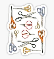 Scissors Collection Sticker